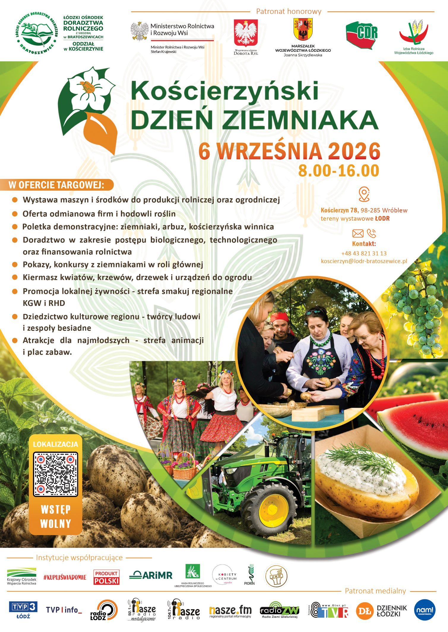 Kościerzyński Dzień Ziemniaka już 6 września